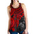 Tonga Polynesian Women's Racerback Tank - Red Turtle - Polynesian Pride