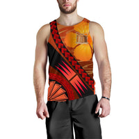 Tonga Polynesian Men Tank Top - Sport Style - Polynesian Pride