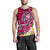 Guam Custom Personalised Men's Tank Top - Turtle Plumeria (Pink) - Polynesian Pride