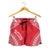 Austral Islands Women's Shorts - Polynesian Chief Flag Version Women White - Polynesian Pride