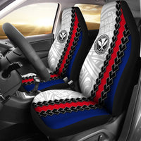 Hawaii Kakau Flag Polynesian Car Seat Cover - Polynesian Pride