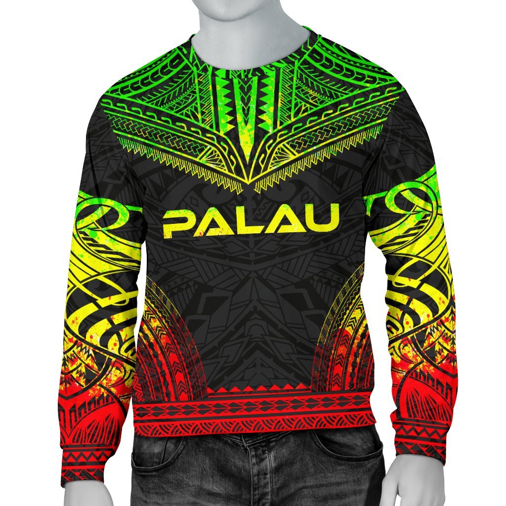 Palau Sweater - Polynesian Chief Reggae Version Unisex Reggae - Polynesian Pride