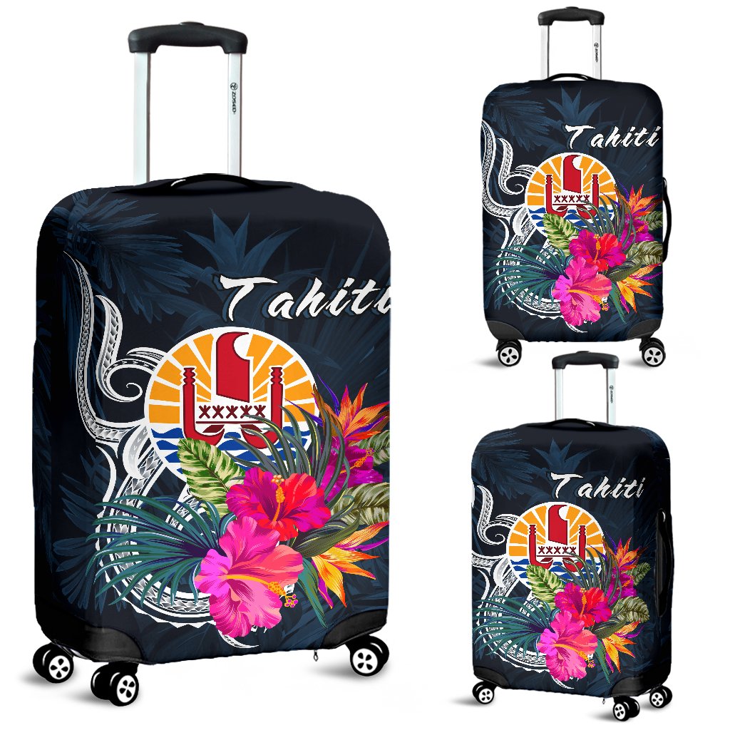 Tahiti Polynesian Luggage Covers - Tropical Flower - Polynesian Pride