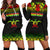 Turtle Custom Personalised Women's Hoodie Dress - Polynesian Reggae Fog Reggae - Polynesian Pride