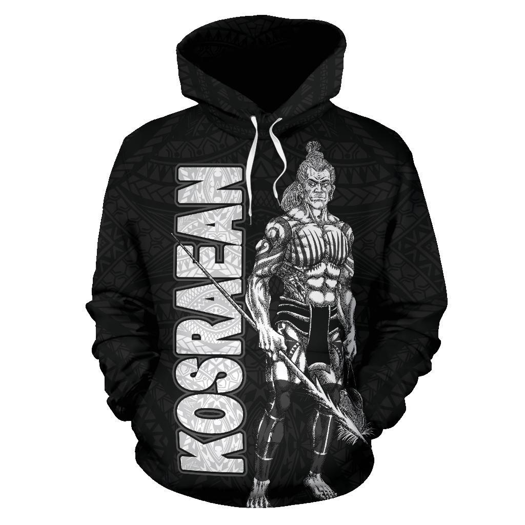 Kosrae Polynesian Hoodie Micronesia Kosraean Warrior - Polynesian Pride