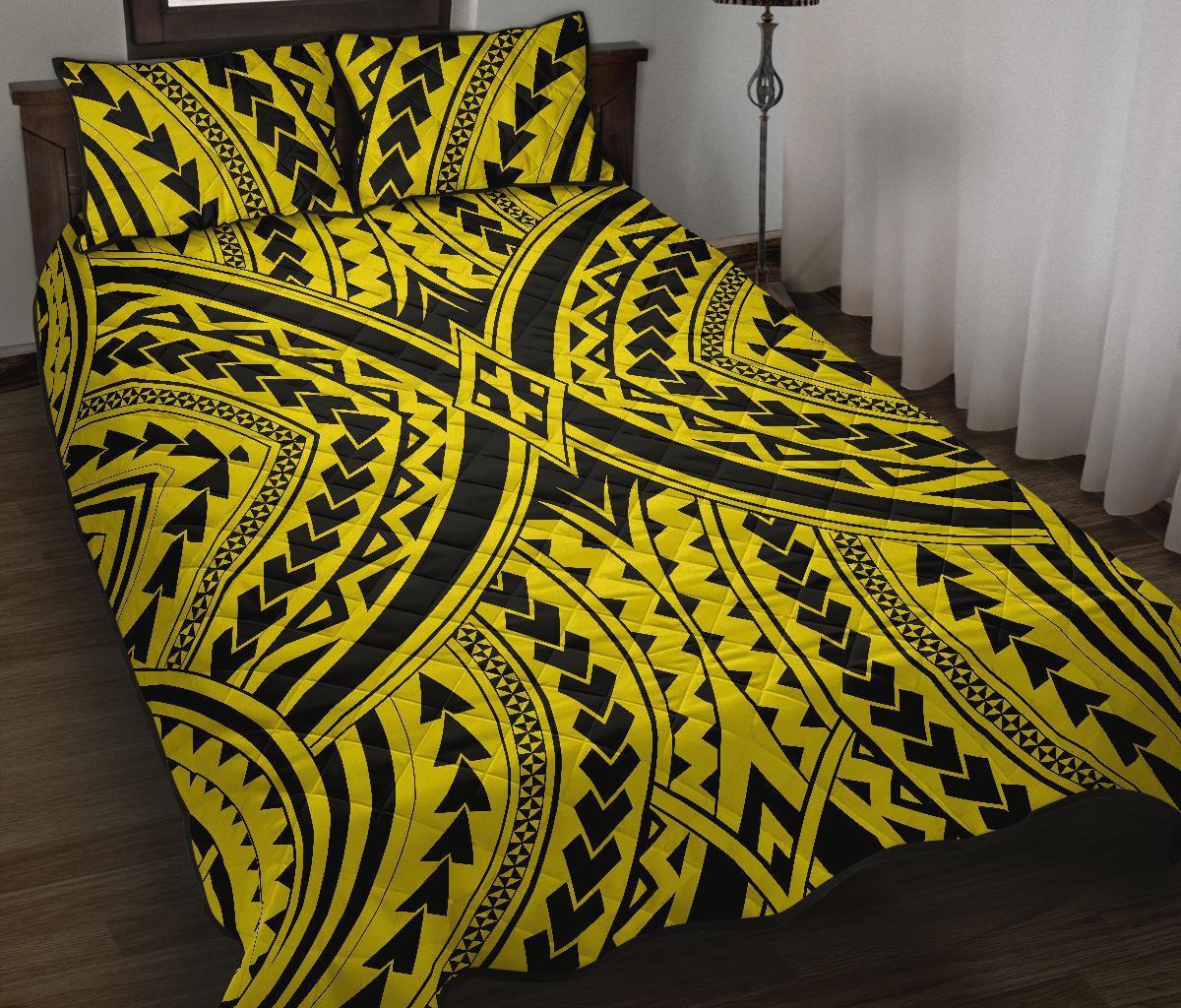 Hawaii Quilt Bed Set Polynesia Tradition AH - Polynesian Pride