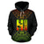 Fiji Map All Over Hoodie Polynesian Style - Polynesian Pride