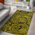 Hawaii Area Rug Polynesian Maori Lauhala AH Rug Yellow - Polynesian Pride