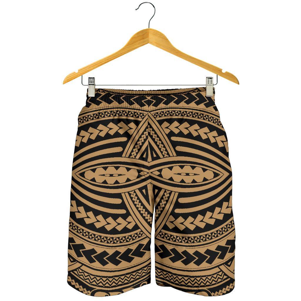 Polynesian Seamless Gold Men's Short - Polynesian Pride
