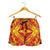 Polynesian Women's Shorts Orange - Polynesian Pride