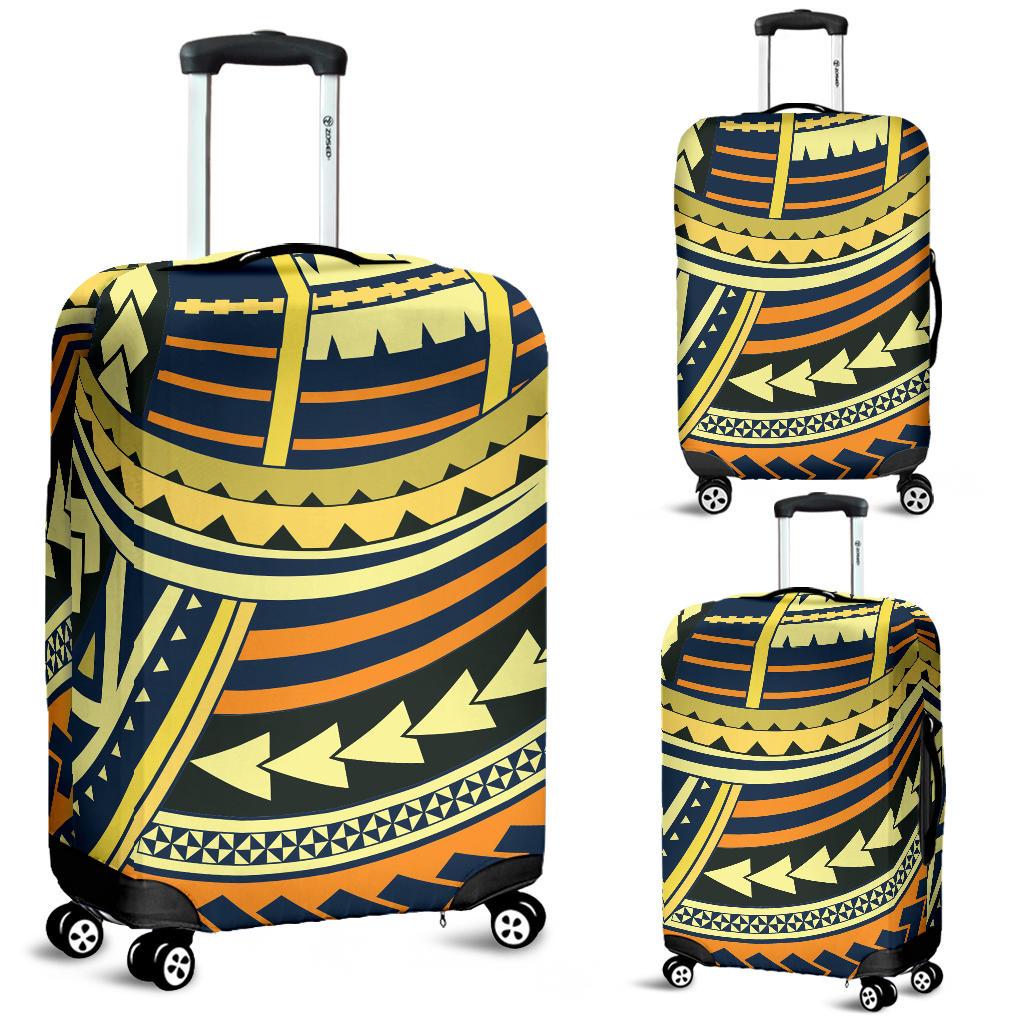 Polynesian Tattoo Luggage Cover - Polynesian Pride