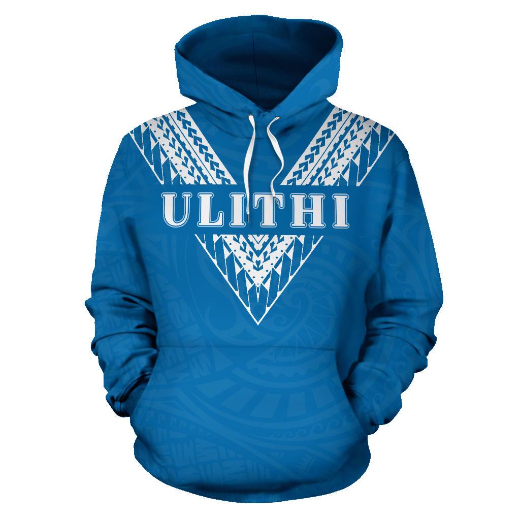 Ulithi Yap All Over Hoodie Sailor Style - Polynesian Pride