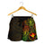 Polynesian Hawaii Shorts (Women) - Reggae Turtle Manta Ray - Polynesian Pride