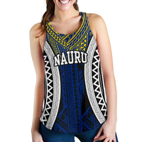 Nauru Special Women's Racerback Tank Top A0 - Polynesian Pride