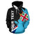 Fiji Custom All Over Hoodie Wrap Style - Polynesian Pride