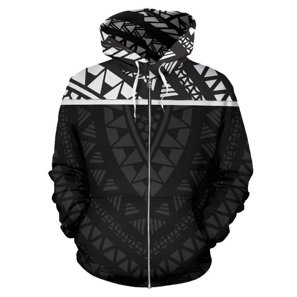 Micronesia All Over Zip up Hoodie Polynesian Hoodie Style - Polynesian Pride