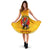 American Samoa Women's Dress - Pago Pago Aeto (Ver 2) Women Yellow - Polynesian Pride