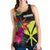 Hawaii Women's Racerback Tank - Hibiscus Polynesian Pattern - Polynesian Pride