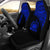 Samoa Custom Personalised Car Seat Covers - Samoa Coat Of Arms Polynesian Blue Curve Universal Fit Blue - Polynesian Pride