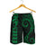 Hawaii Warrior Men's Shorts Green - Polynesian Pride