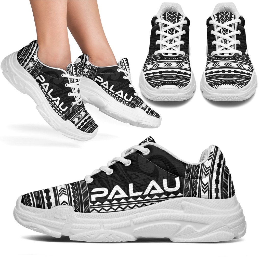 Palau Chunky Sneakers - Polynesian Chief Black Version - Polynesian Pride