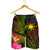 The Philippines Polynesian Men's Shorts - Hibiscus and Banana Leaves - Polynesian Pride