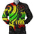 Chuuk Micronesian Men Bomber Jacket - Reggae Tentacle Turtle Reggae - Polynesian Pride