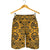 Polynesian Men's Short Yellow Black - Polynesian Pride