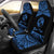 Tonga Polynesian Custom Personalised Car Seat Covers - Pride Blue Version Universal Fit Blue - Polynesian Pride