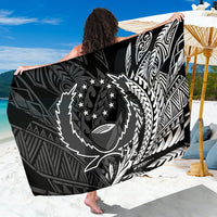 Pohnpei State Sarong - Wings Style Sarong - Pohnpei State One Size Black - Polynesian Pride