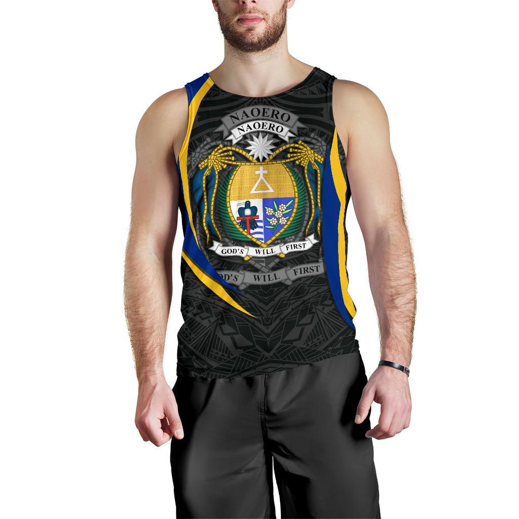 Nauru Polynesian Tank Top (Men) - Nauru Spirit (Original) - Polynesian Pride