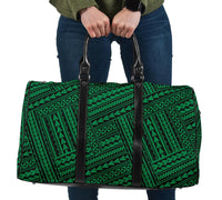 Polynesian Nation Green Hawaii Travel Bag Travel Bag One size Green - Polynesian Pride