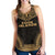 Cook Islands Women's Racerback Tank - Polynesian Chief Gold Version Gold - Polynesian Pride