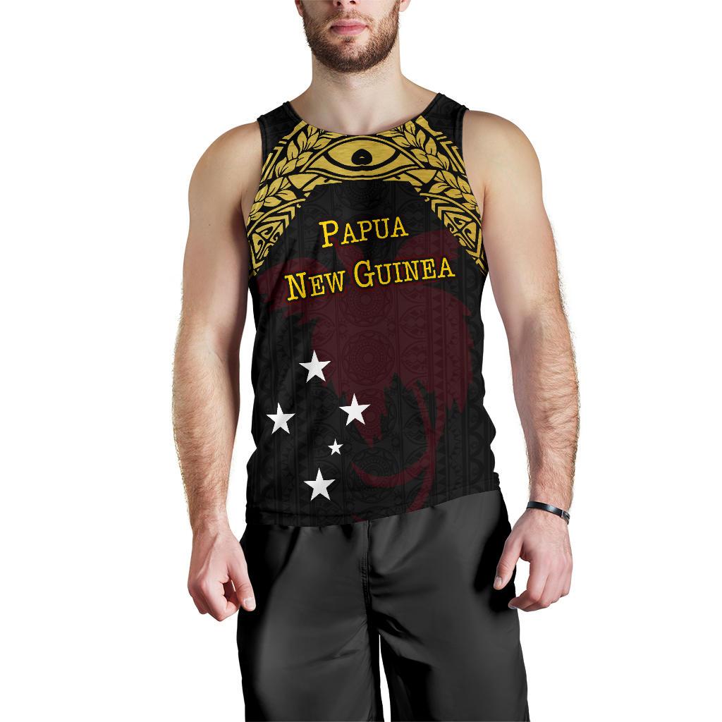 Papua New Guinea Men's Tank Top - Erudite Eye - Polynesian Pride