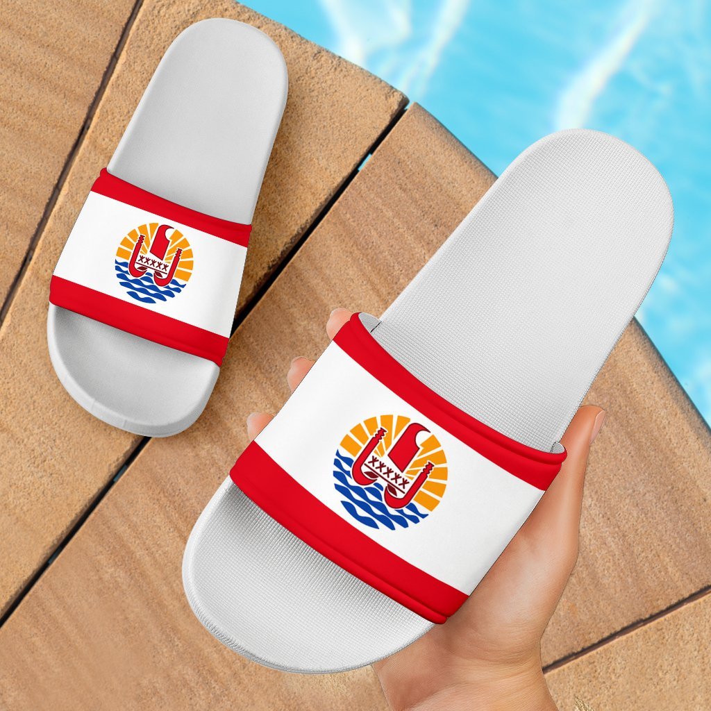 Tahiti Sandals - Flag Of Tahiti - Polynesian Pride