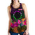 Cook Islands Personalised Polynesian Women's Racerback Tank - Summer Hibiscus - Polynesian Pride