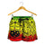 Samoa All Over Print Women's Shorts - Samoa Coat Of Arm, Polynesian Tattoo Reggae - Polynesian Pride