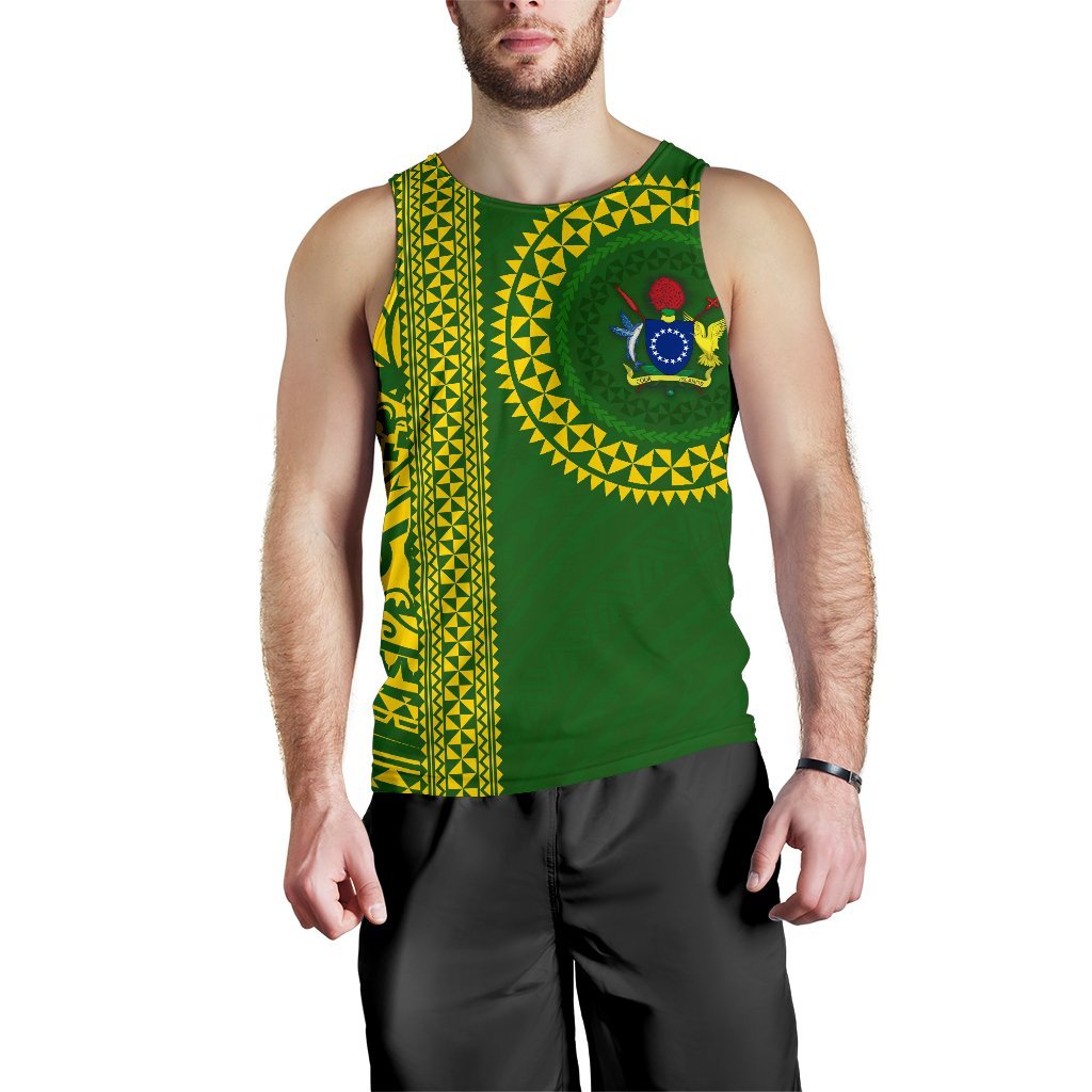 Combo Men Tank Top and Men Short Cook Islands Rugby Notable - Polynesian Pride