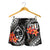 Guam Polynesian Women Shorts - Black Plumeria - Polynesian Pride