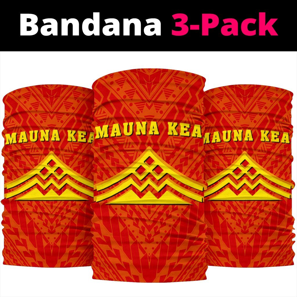 Hawaii Polynesian Pattern Mauna Kea Bandana 3 - Pack - Polynesian Pride