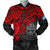 Federated States Of Micronesia Bomber Jacket (Men) - Red Turtle Red - Polynesian Pride