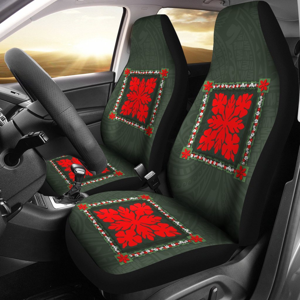 Hawaii Pattern Royal Car Seat Cover - Nice Style - Polynesian Pride