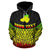 Kosrae Polynesian Custom Hoodie Reggae Pride Map nd Seal - Polynesian Pride