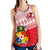 Tonga Rugby Women's Racerback Tank Polynesian Style - Polynesian Pride