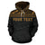 Tonga Polynesian All Over Custom Hoodie Yellow Horizontal Style - Polynesian Pride