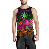 The Philippines Men's Tank Top - Summer Hibiscus - Polynesian Pride