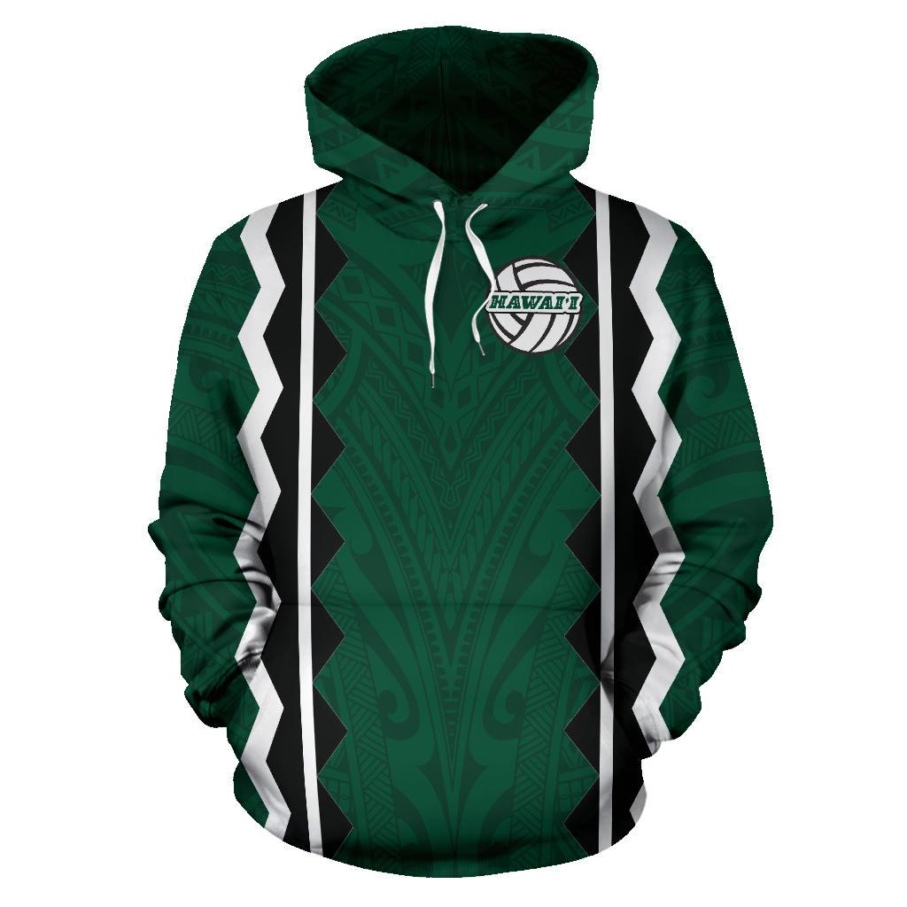 Polynesian Hawaii Mens Volleyball Team Supporter ll Over Hoodie - Polynesian Pride