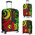 Fiji Polynesian Luggage Covers - Reggae Tentacle Turtle Crest Reggae - Polynesian Pride