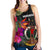 Vanuatu Women's Racerback Tank - Hibiscus Polynesian Pattern - Polynesian Pride