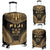 Fiji Polynesian Chief Luggage Cover - Gold Version Gold - Polynesian Pride